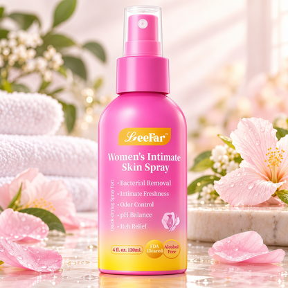 LeeFar Women’s pH Balance Intimate Spray – Feminine Mist for Odor Control & Itch Relief, Daily Hygiene Care, Gentle & Refreshing, Rinse-Free